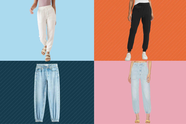 The 11 Best Denim Joggers That Will Make You Want To Ditch Your Regular ...