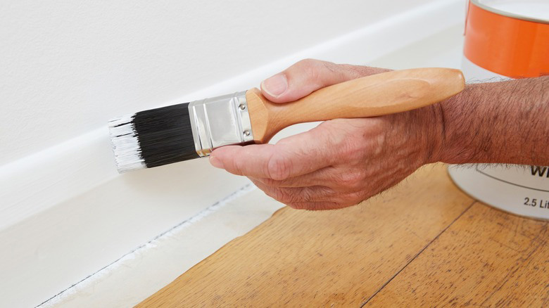 This Genius School Supply Painting Hack That Makes Renovations A Breeze