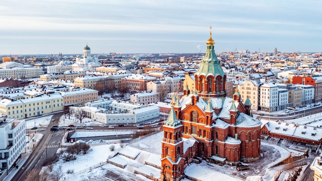<p>Helsinki has become one of the cheapest European cities to fly into. Round-trip flights from NYC, Boston, and LAX can range from $600-800. Ranked as one of the happiest cities in the world, see for yourself what it is all about.</p>