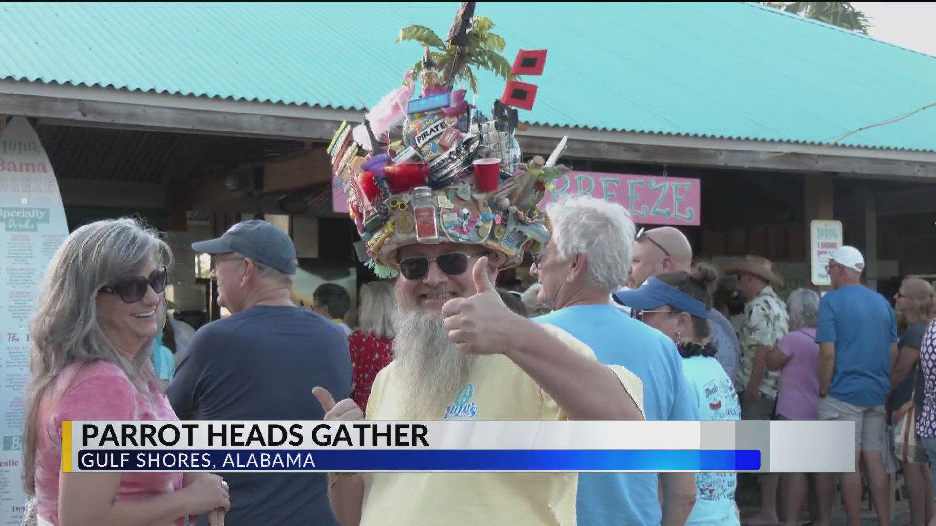 Parrot Heads from all over the country have made it to Gulf Shores for