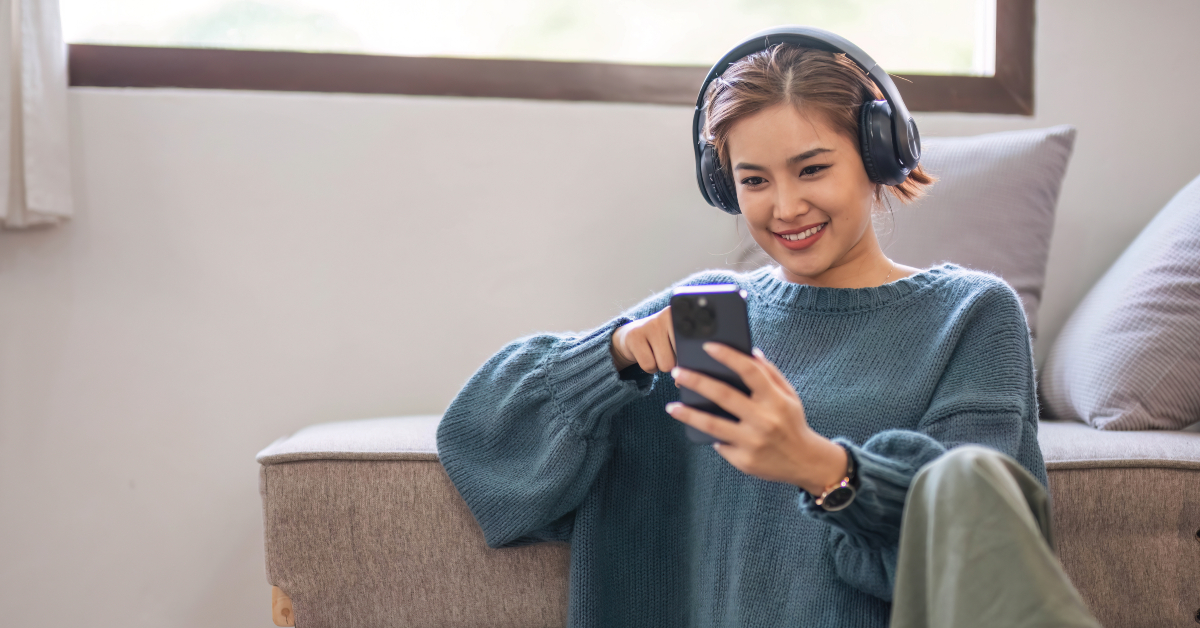 <p> If you plan on tuning into a podcast or catching up on a favorite show, download those to your phone before leaving home.  </p> <p> With media already on the phone, you won’t have to worry about a strong Wi-Fi connection to listen or watch, and you won’t have to pay for internet access. </p>