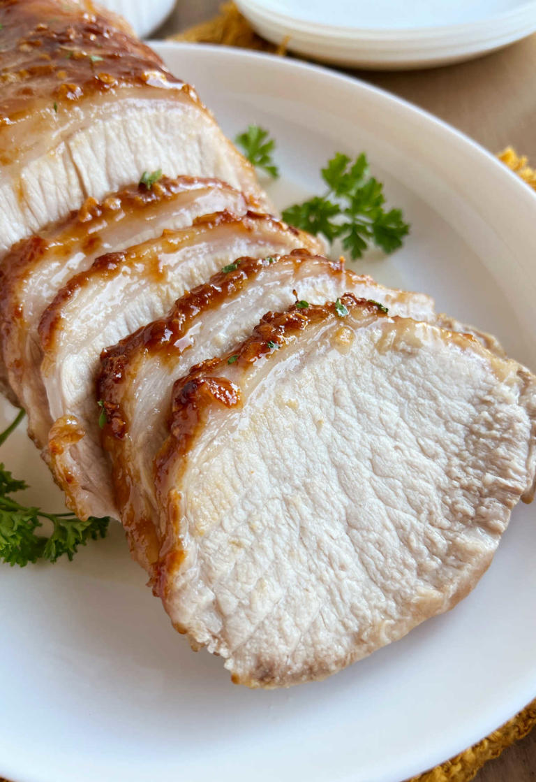 Maple Mustard Pork Roast (Tender and Juicy)