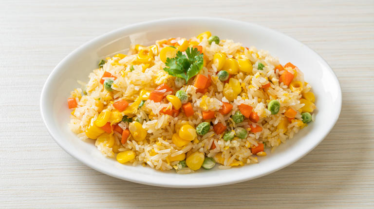 Toss Some Canned Corn Into Your Fried Rice For A Balanced Bite