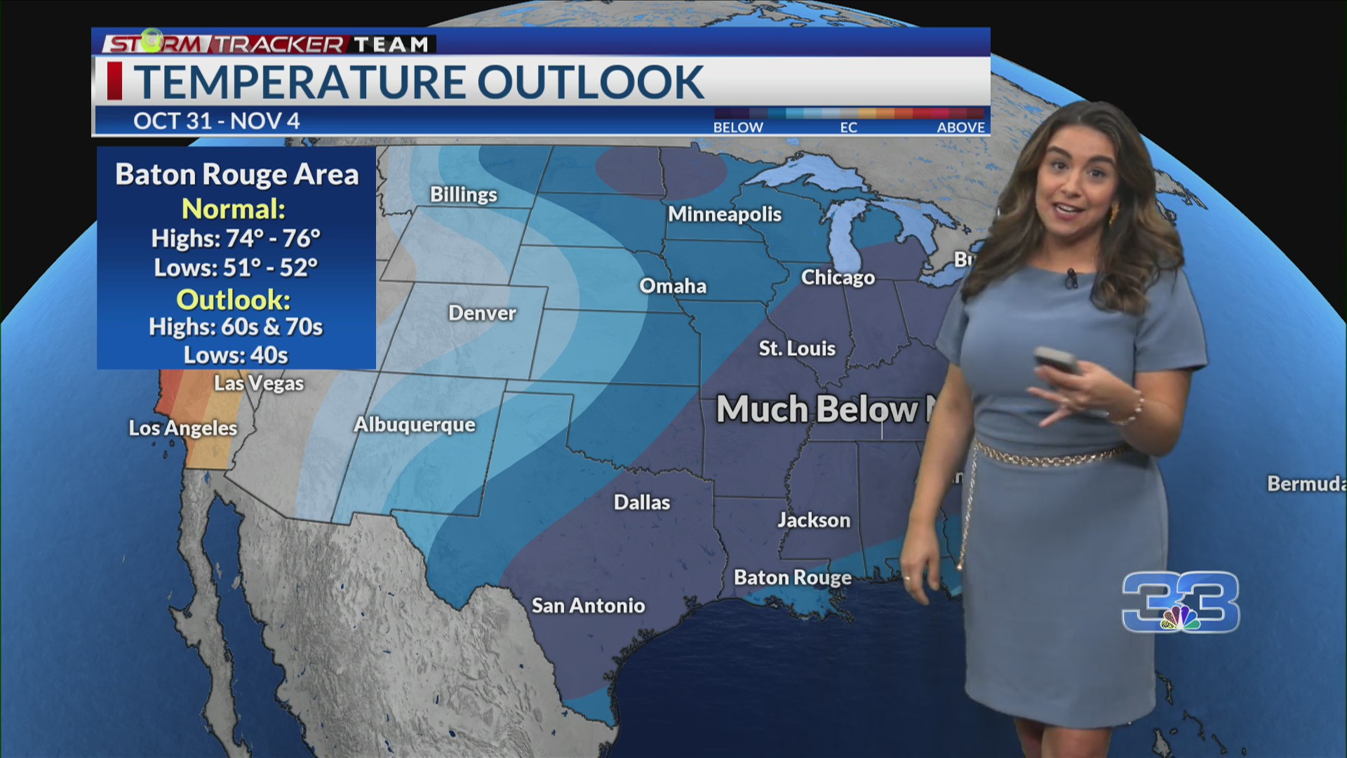 Baton Rouge Weather October 25 2023 Fall Returns To Southeast   AA1iRn5v.img