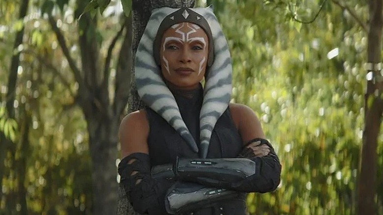 Ahsoka Tano standing in forest
