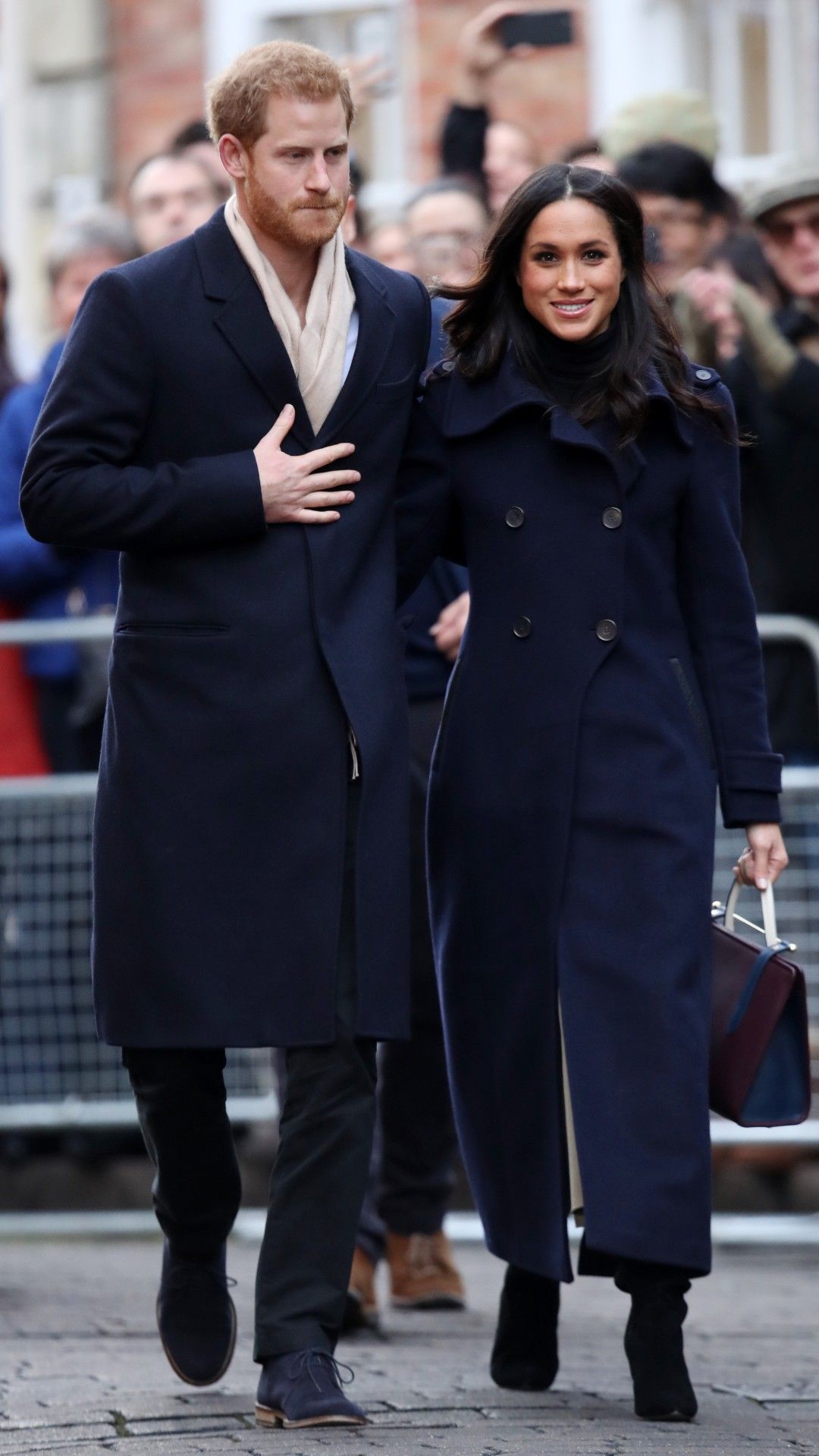 <p>                     Less than a week after announcing their engagement to the world, Harry and Meghan appeared in Nottingham to increase HIV/AIDS awareness.                   </p>