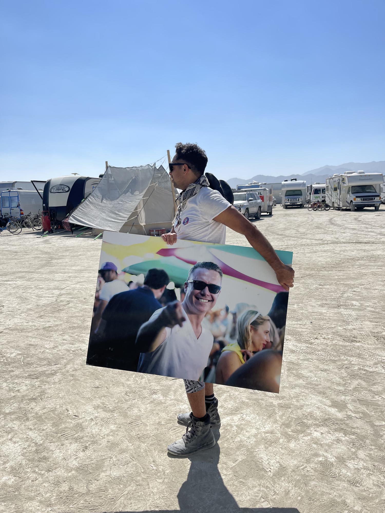 There were multiple memor­ials for Lee, who attended Burning Man regularly - one in Miami, where he lived his final year, and one in San Francisco.