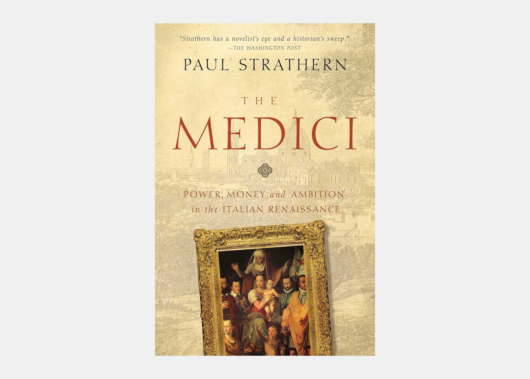<p><strong>What it’s about:</strong> For a more factual understanding of the influential family that shaped the Italian Renaissance, you can’t go wrong with this 464-page tome. This evocative and masterful account of the dramatic history of the Medicis also covers their patronage of the day’s greatest minds (Michelangelo, Leonardo da Vinci, and Galileo, among others), offering context and knowledge upon which you can draw during your next visit to Florence and greater Tuscany.</p> <p><strong>The mood it’s giving:</strong> The thrill and shock of <em>Succession</em>, but Florentine and, you know, real</p> <p><strong>The book’s first line:</strong> “It is Sunday 26 April 1478 in Florence, and the church bells ring out from the towers above the rooftops of the city. Lorenzo the Magnificent, accompanied by his circle of favourites, is making his way through the colorful crowds towards the cathedral of Santa Maria del Fiore.”</p> $16, Amazon. <a href="https://www.amazon.com/Medici-Power-Ambition-Italian-Renaissance/dp/1681774089/ref=sr_1_1?">Get it now!</a><p>Sign up to receive the latest news, expert tips, and inspiration on all things travel</p><a href="https://www.cntraveler.com/newsletter/the-daily?sourceCode=msnsend">Inspire Me</a>