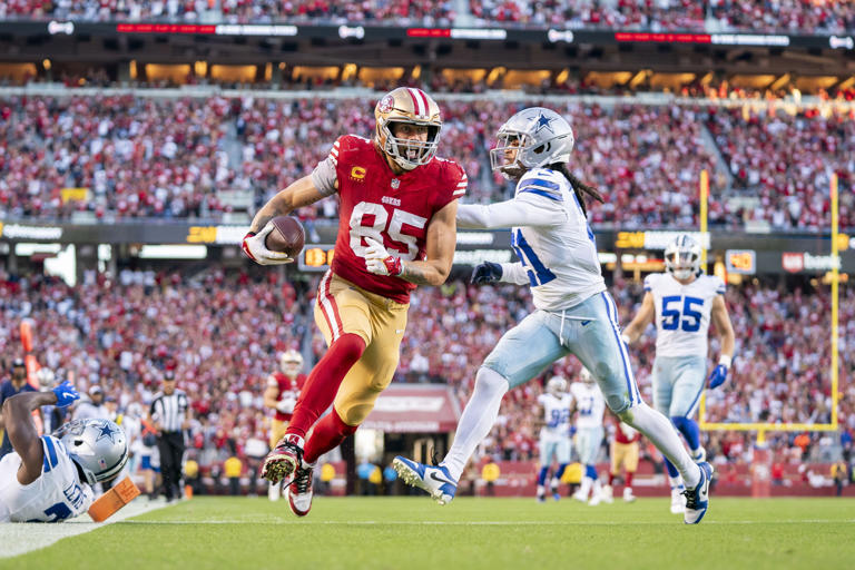 San Francisco 49ers tight end George Kittle shares his experience