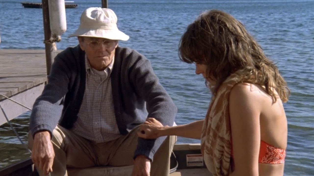 <p>                     The 1981 film adaptation of the acclaimed play <em>On Golden Pond</em> was a very special moment in Henry Fonda’s career. In addition to being his final performance, which earned him a Best Actor Oscar, it saw him share the screen with his real-life daughter, Jane, who played his estranged daughter.                   </p>