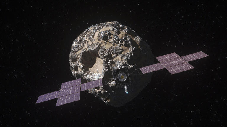 NASA heeft ruimtesonde gelanceerd naar zeldzame asteroïde vol goud, nikkel en platina