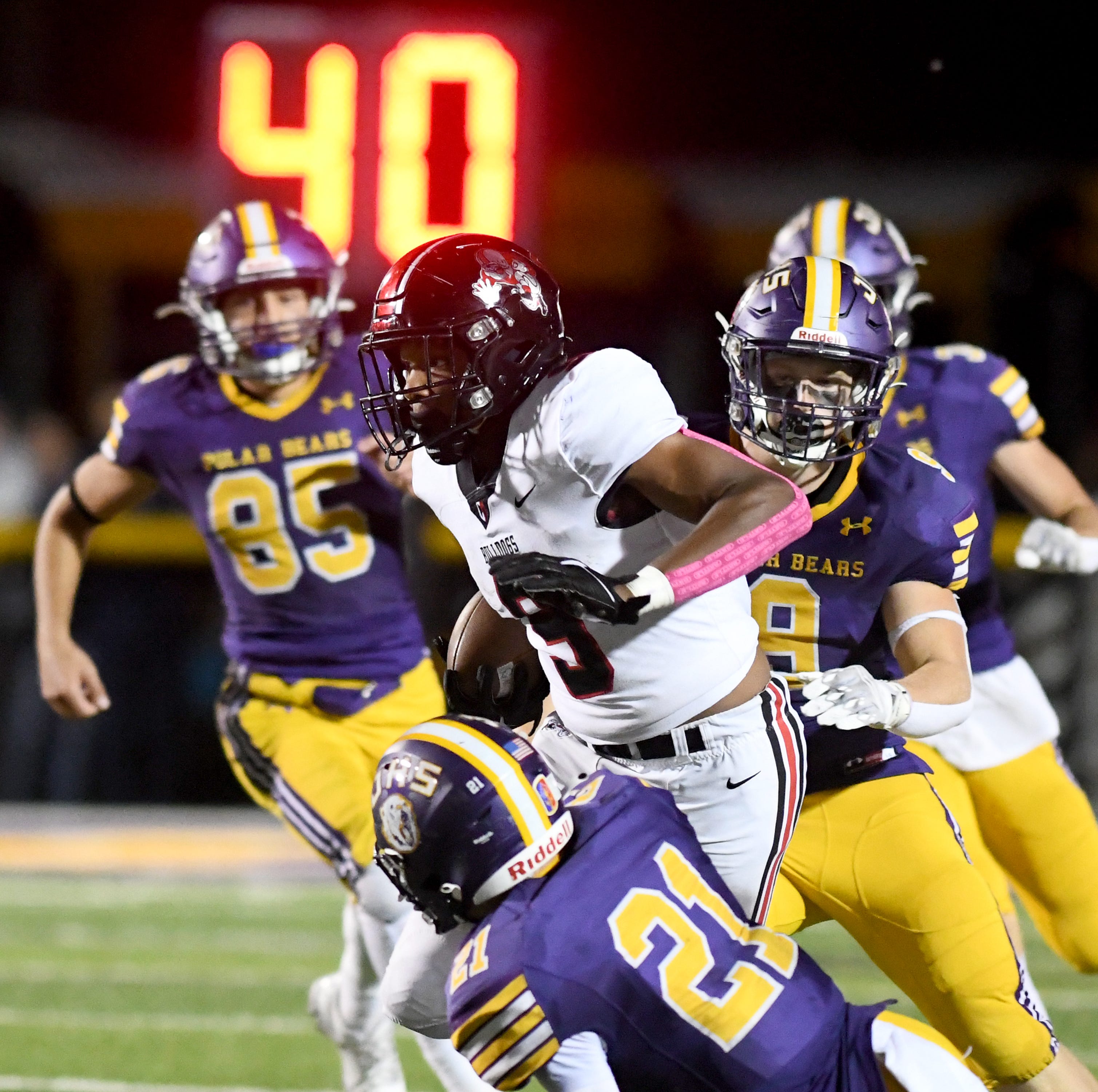 Ohio high school football OHSAA playoff scores for Greater Canton Stark