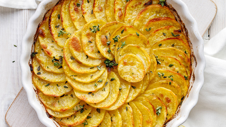 12 Ways To Add More Flavor To Scalloped Potatoes