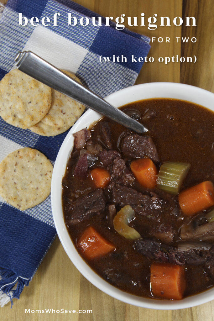 Delicious Beef Bourguignon for Two