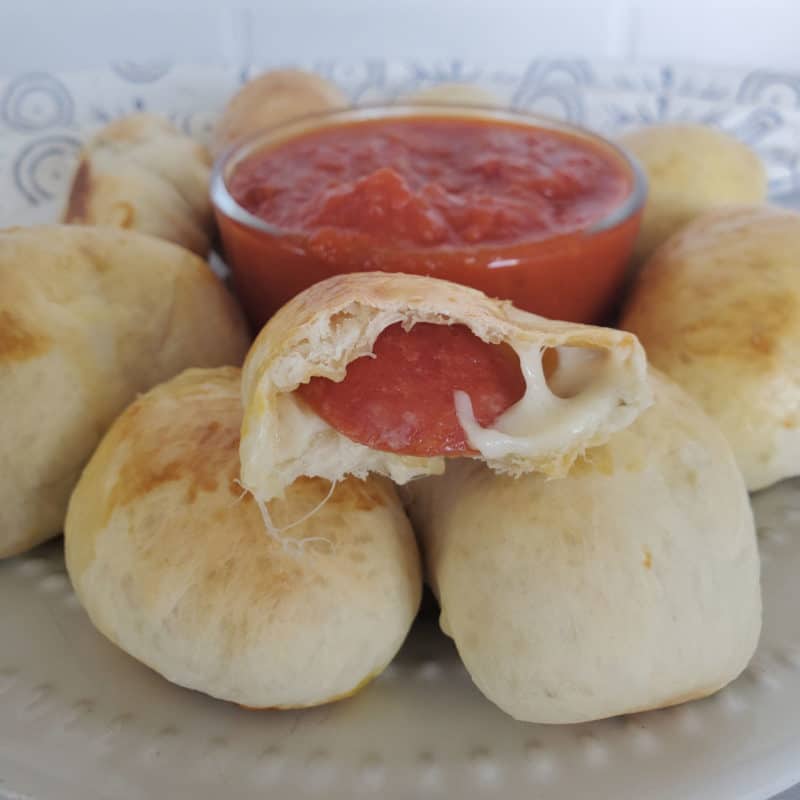 Homemade Pepperoni Rolls