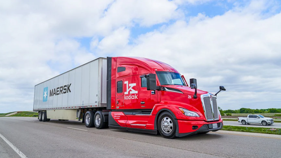 Maersk and Kodiak Robotics launch first commercial autonomous trucking lane between Houston and Oklahoma City - Image