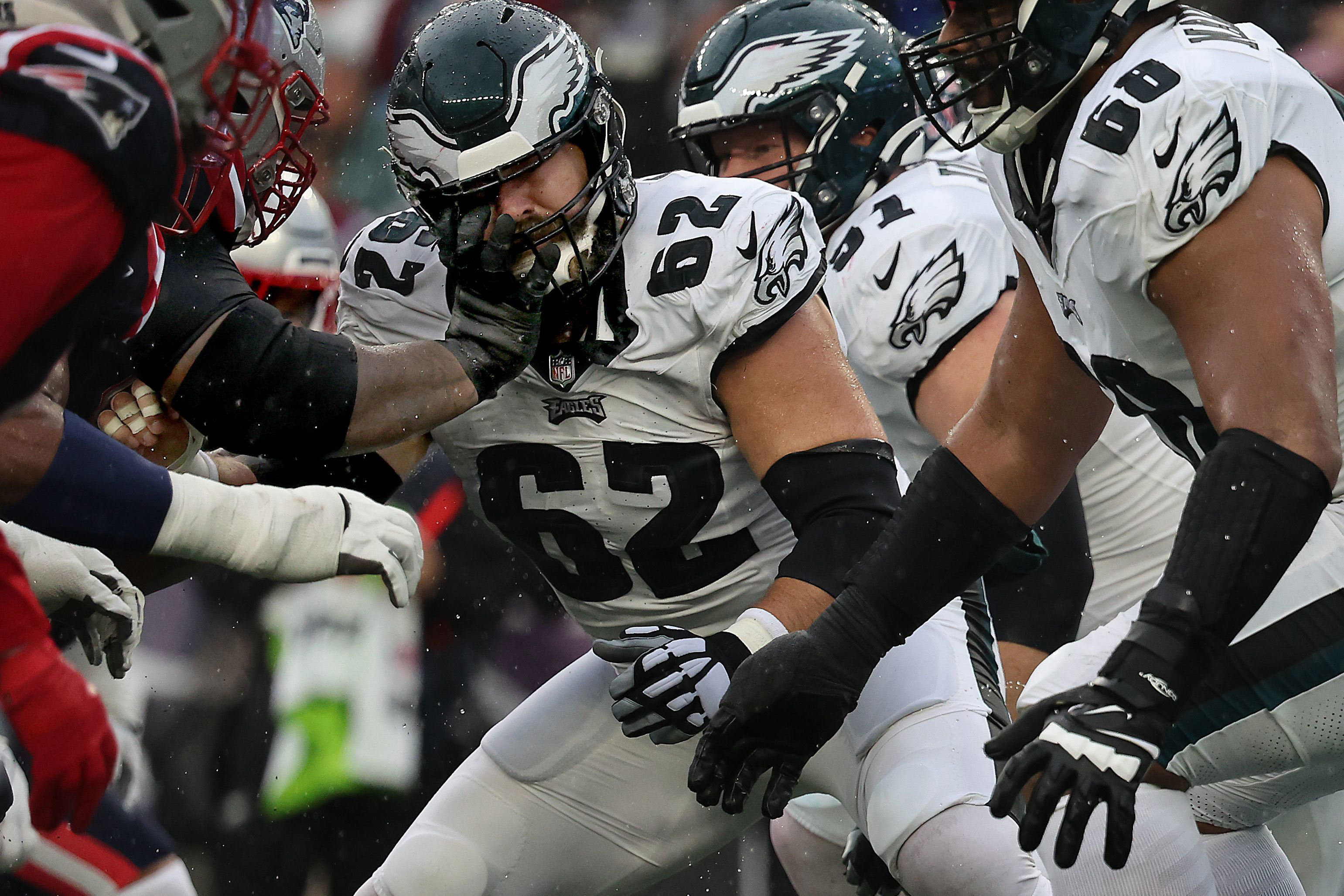 Jason Kelce breaks the Eagles’ record for consecutive starts