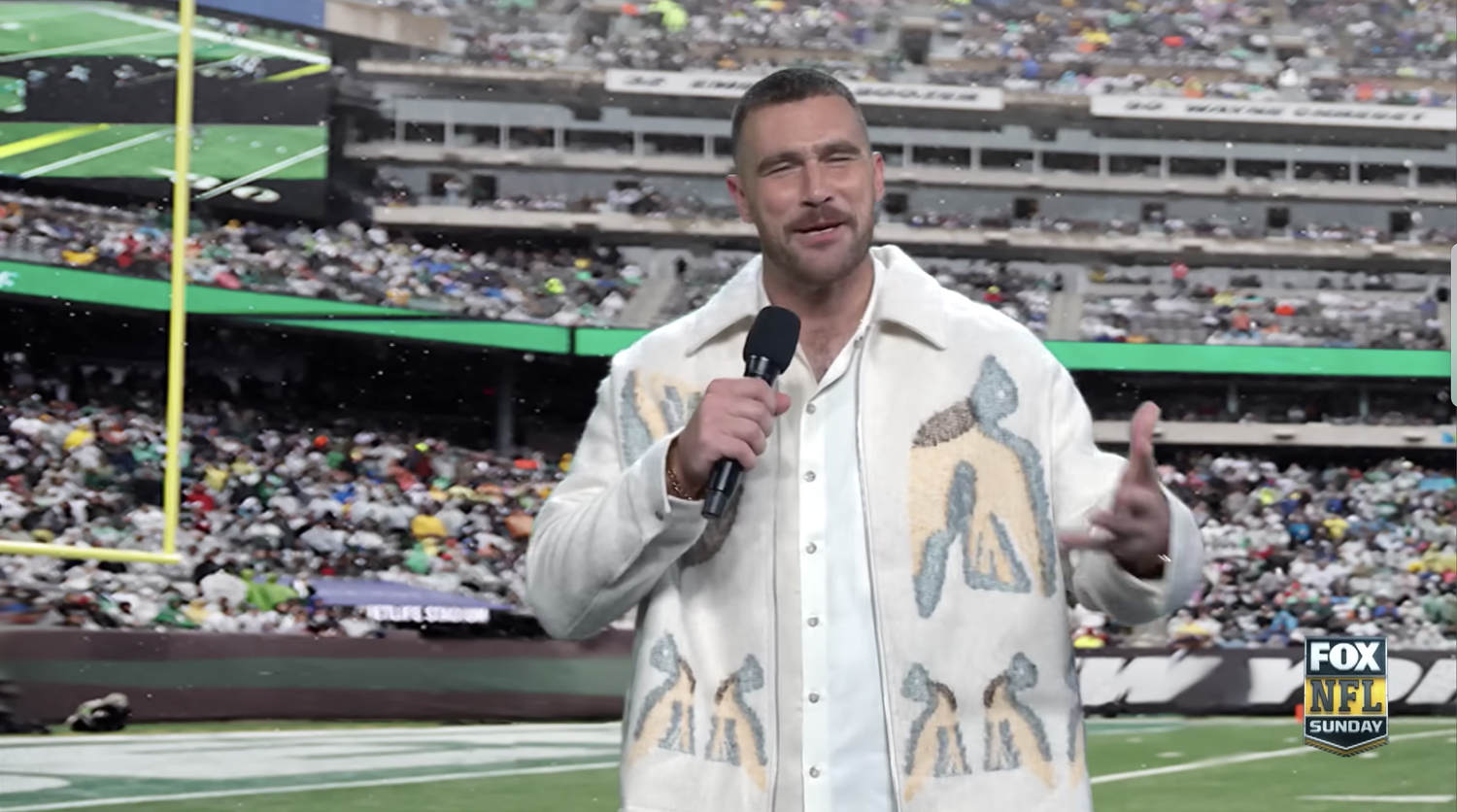 Travis Kelce explains how his and Taylor Swift's 'SNL' surprise cameos