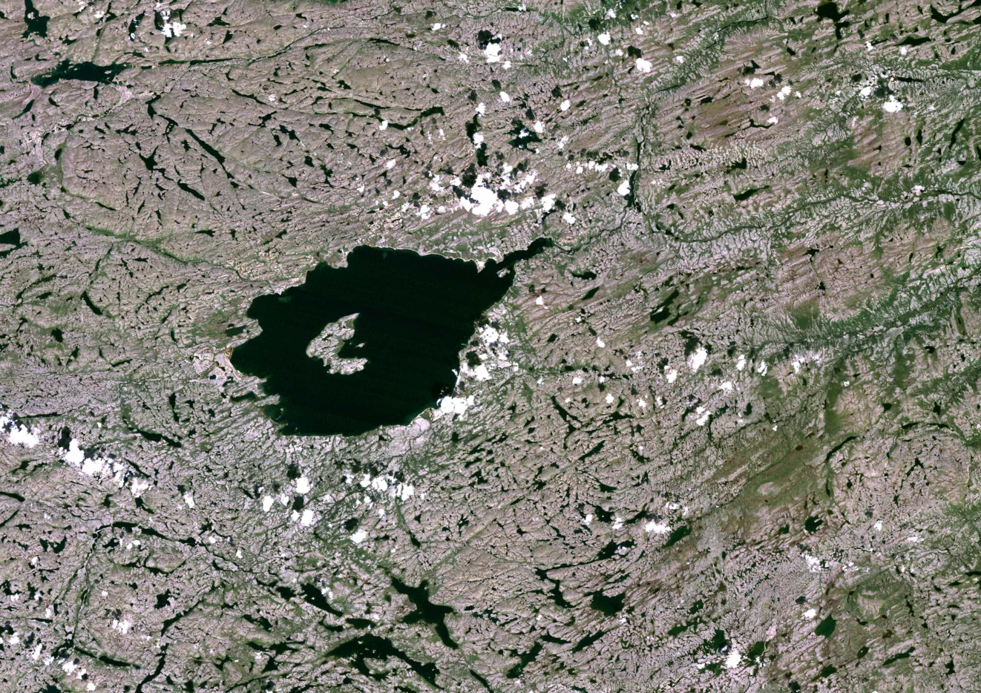 Mistastin-krater, Canada