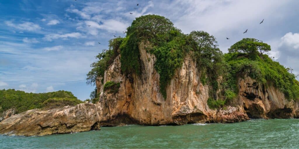 <p>Several National Parks within the Dominican Republic offer beautiful views and countless things to do. Some of the best National Parks to visit include Parque Nacional Montaña La Humeadora, Valle Nuevo National Park, Los Haitises National Park, and Máximo Gómez National Park. </p><p>For one of the best hikes in the DR, check out <a href="https://www.alltrails.com/trail/dominican-republic/azua/valle-de-dios-trail" rel="noreferrer noopener nofollow">Valle de Dios Trail</a>. This hike is about 7.5 miles out and back and is considered challenging. You will experience incredible mountain views throughout the Parque Nacional Montaña La Humeadora during this trek.</p><p>Due to how long and challenging the hike is, pack your favorite<a href="https://trekkingprices.com/best-energy-bars-for-hiking/" rel="noreferrer noopener"> energy bars for hiking</a> to stay healthy and happy while exploring this beautiful National Park and its various hiking trails. </p>