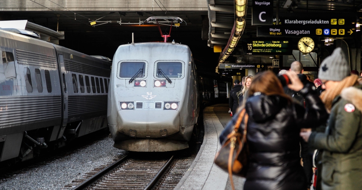 just nu: omfattande elfel stoppar all tågtrafik genom hässleholm