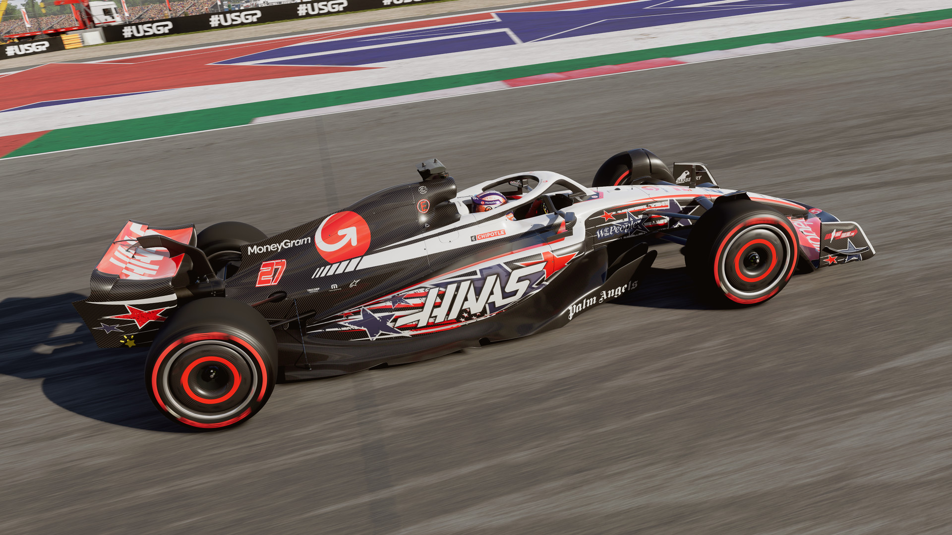 Haas F1 unveils special livery for the United States Grand Prix