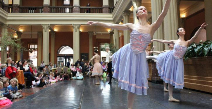 Free ballet Tuesdays at Landmark Center