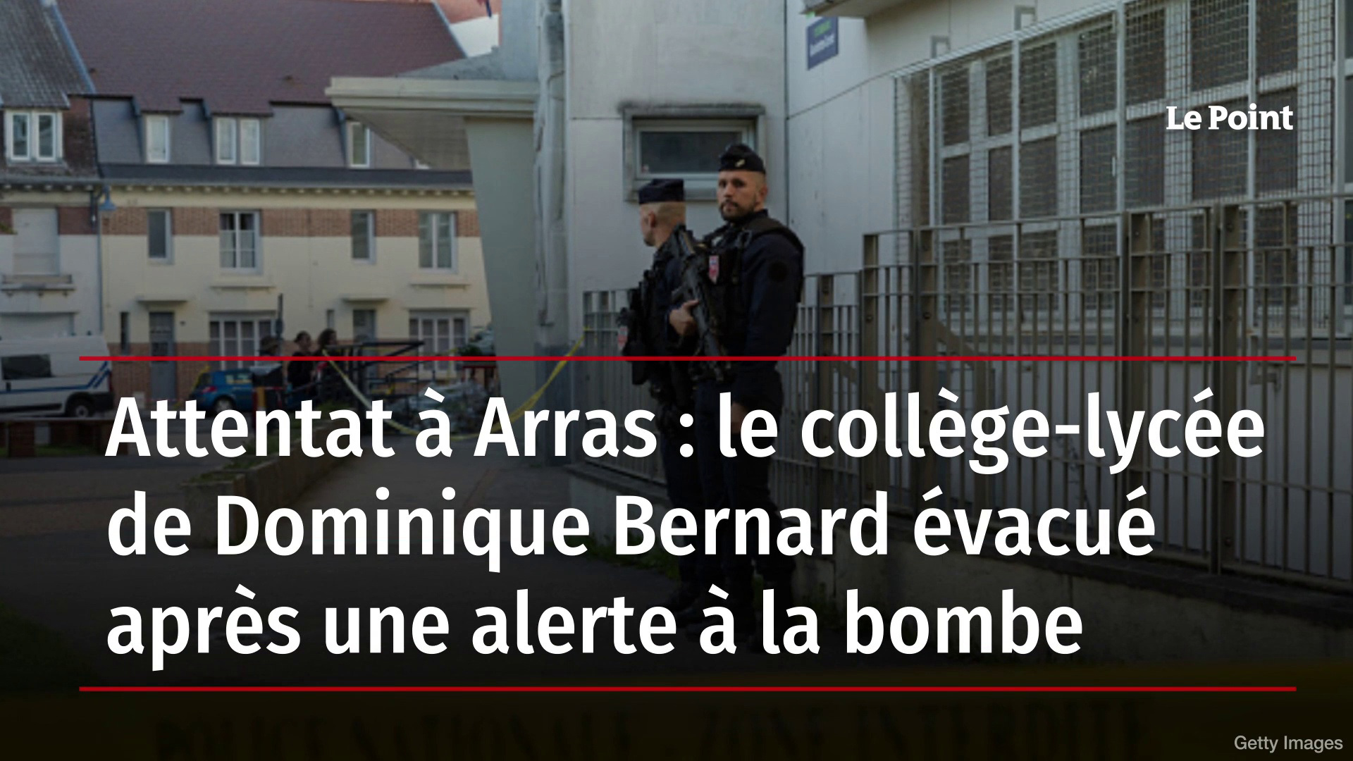 Attentat à Arras Le Collège Lycée De Dominique Bernard évacué Après Une Alerte à La Bombe