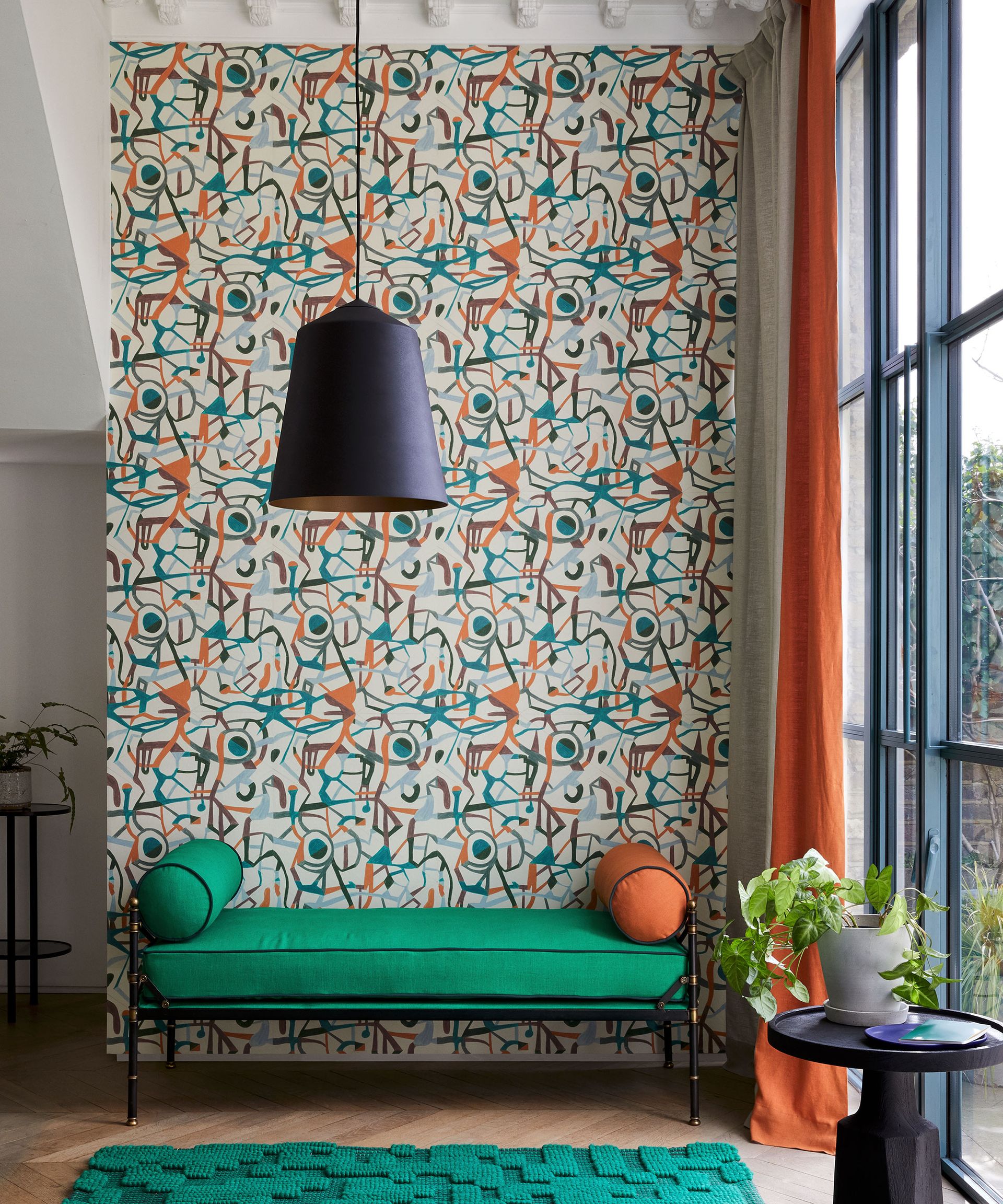 <p>                     Is the feature wall a thing of the past? Of course not, it's just a case of re-defining it by finding new ways to create a lasting statement.                    </p>                                      <p>                     A larger-than-life wallpaper will breathe personality into the home as well as help to zone a large or open plan space. Live with the sample for a while to make sure you’re happy before you commit.                    </p>                                      <p>                     For bold, colorful prints, pairing it with a white or neutral paint on the other walls will allow it to shine, or tone it down by choosing a paint color that features in the design.                   </p>