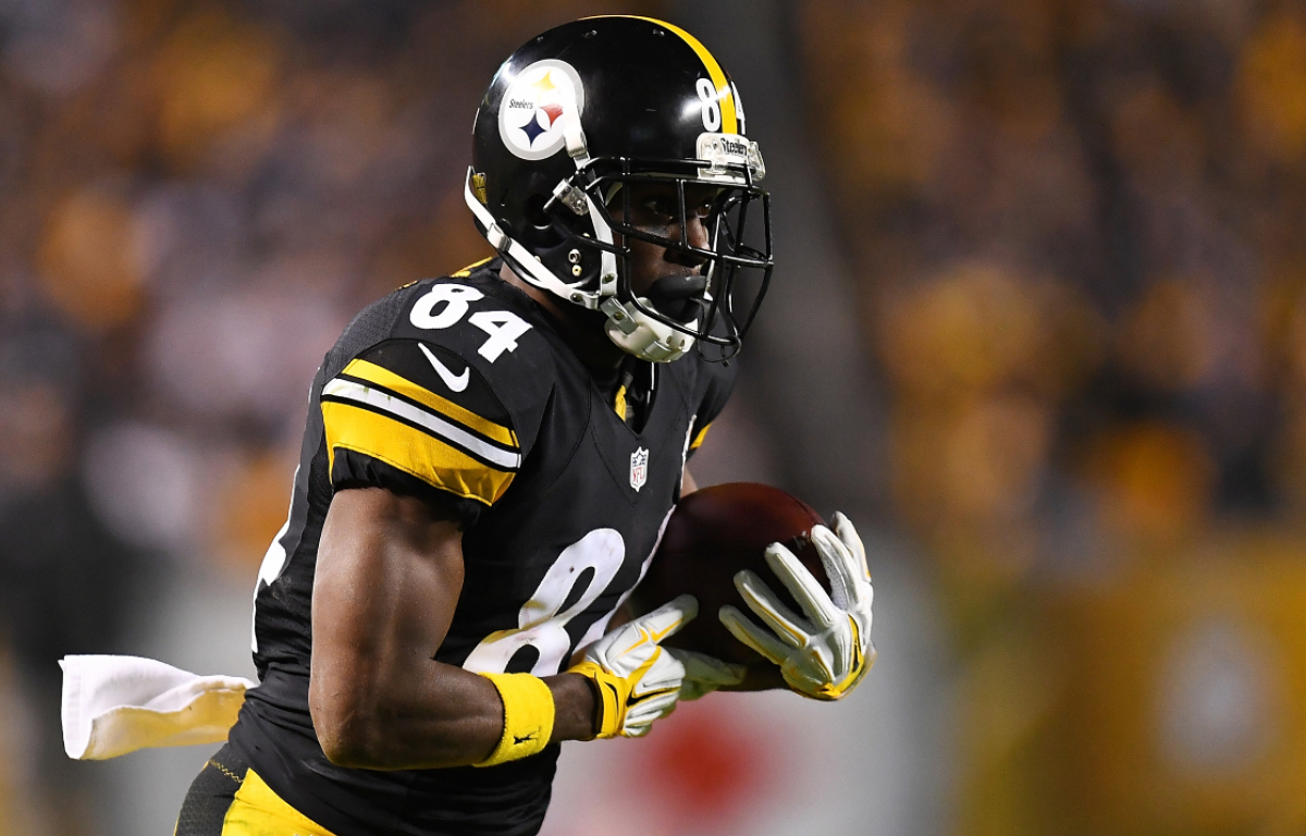 <p>Stats: 928 Receptions, 12,291 Receiving Yards, 128 Rushing Yards, 2,934 Return Yards, 83 Touchdowns<br>Accolades: 7-Time Pro-Bowl, NFL’s 2010 All-Decade Team</p> <p>Antonio Brown is high up on this list due to his modern-day achievements. Quick and fast during his time with the Steelers he was considered the best wide receiver in the NFL. In 2015 he had a phenomenal season running over 1,800 yards. Fans will remember him more in time.</p>