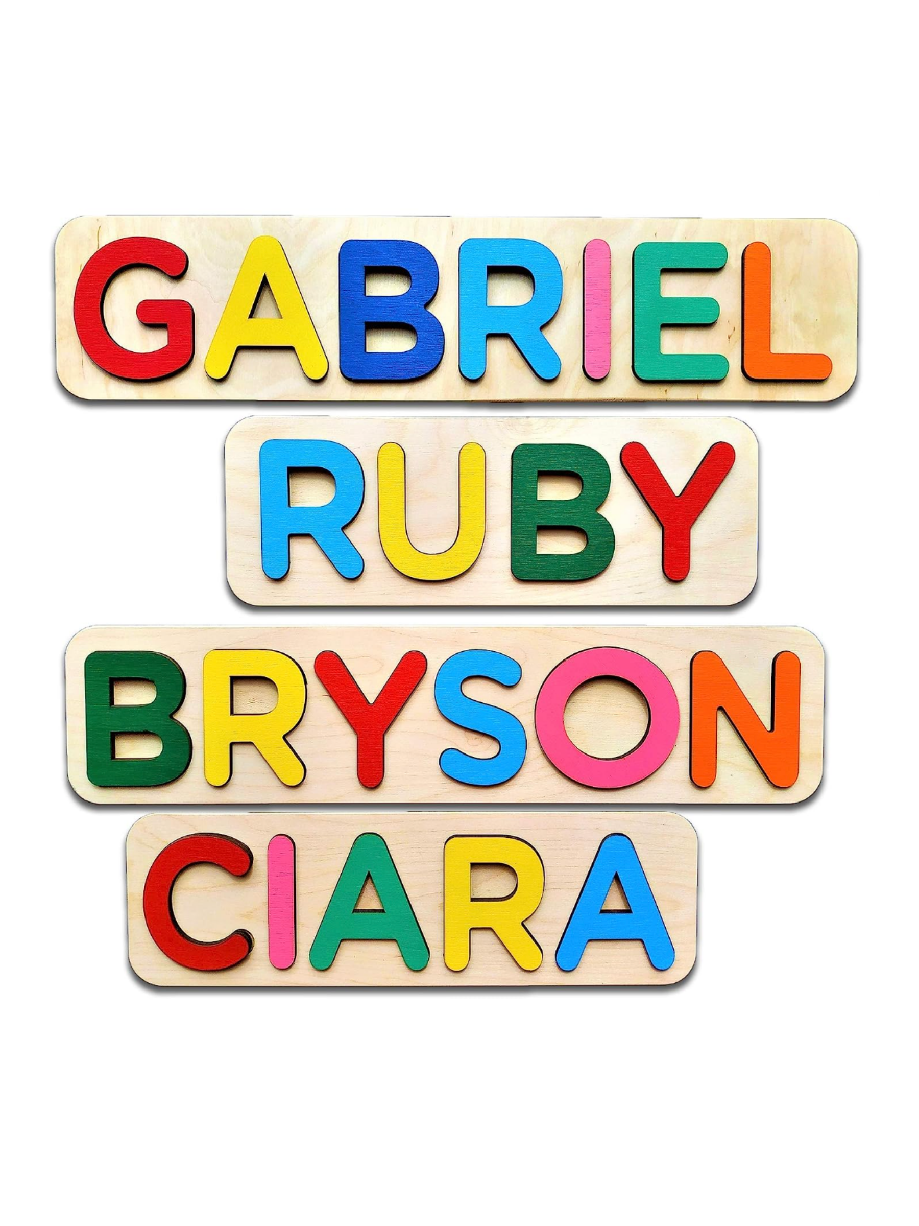 <p>On the hunt for a great birthday gift for a 1-year-old? A personalized puzzle is a fun activity that’ll help them—eventually—learn to recognize and even spell their name.</p> <p><em>Save when you shop the best gifts for toddlers with these <a href="https://www.glamour.com/coupons/amazon?mbid=synd_msn_rss&utm_source=msn&utm_medium=syndication">Amazon promo codes</a>.</em></p> $14, Amazon. <a href="https://www.amazon.com/Wooden-Personalized-Engraved-Greetings-Handmade/dp/B07PLM88F7">Get it now!</a><p>Sign up for today’s biggest stories, from pop culture to politics.</p><a href="https://www.glamour.com/newsletter/news?sourceCode=msnsend">Sign Up</a>