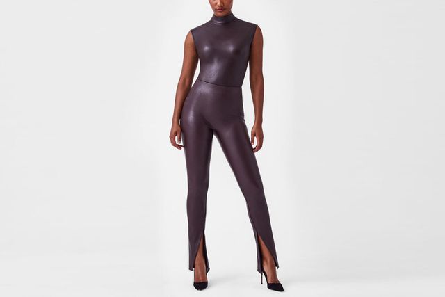 Shoppers Are Already Calling Spanx's New Fleece-Lined Leather Leggings ...