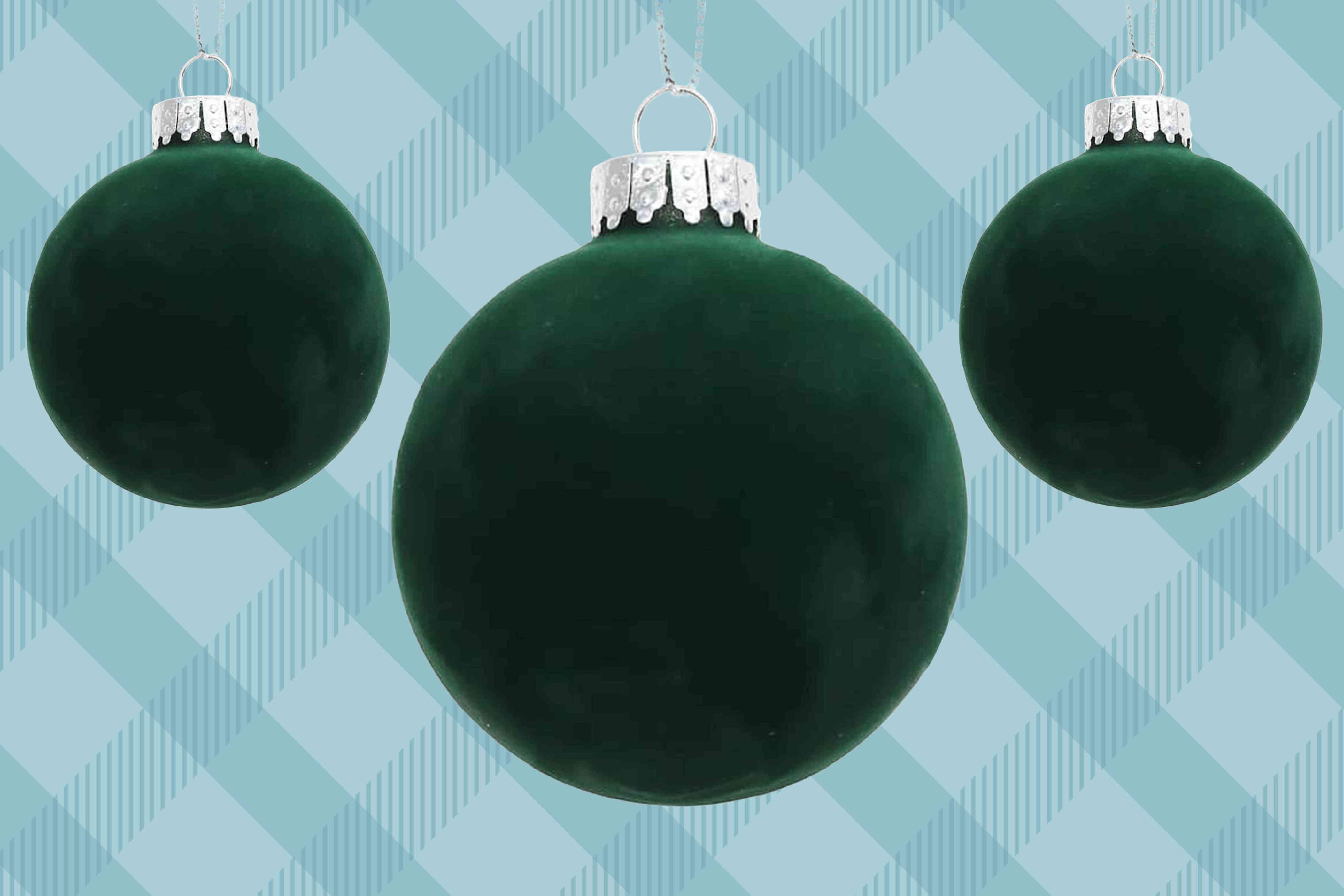 These Studio McGee velvet ornaments sell out so fast every season but