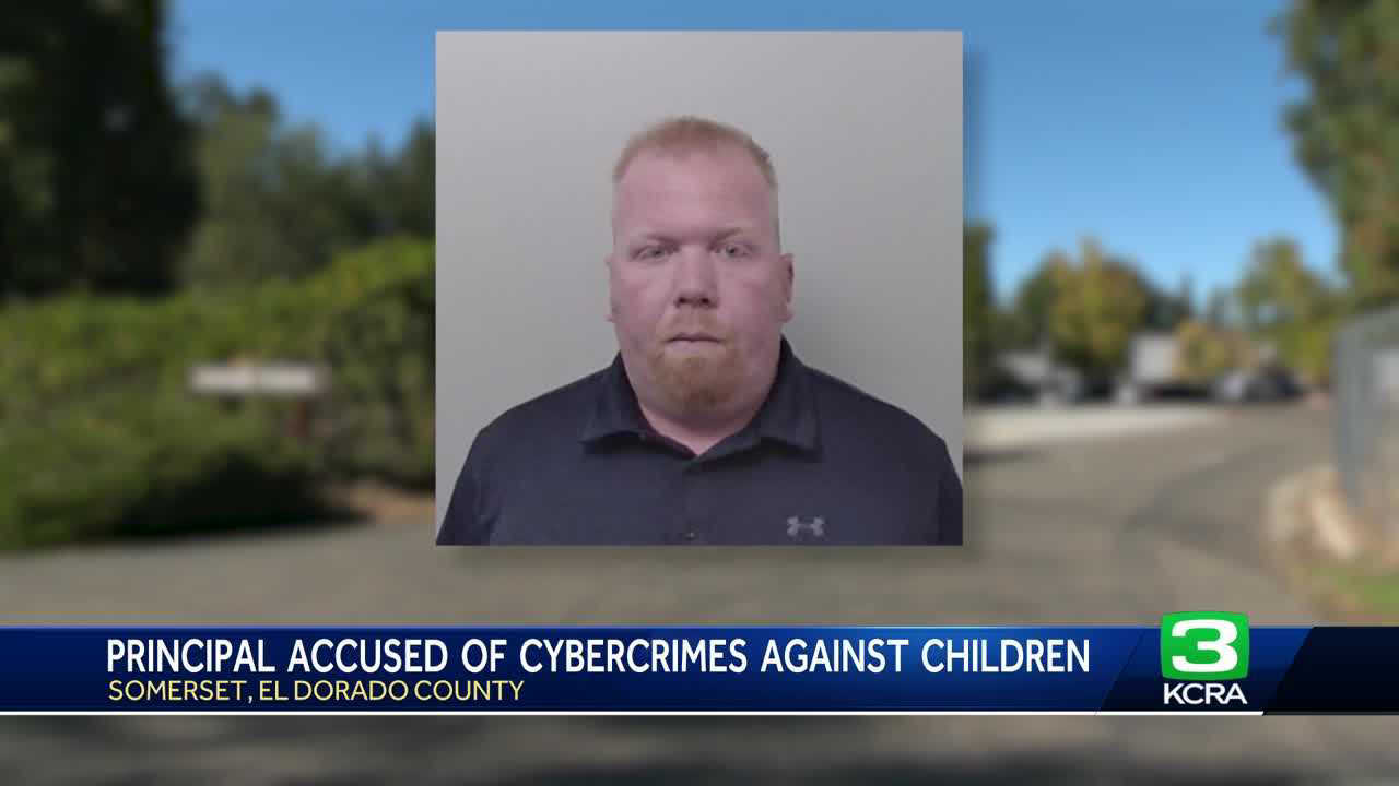 El Dorado County principal accused of cybercrimes against children DA