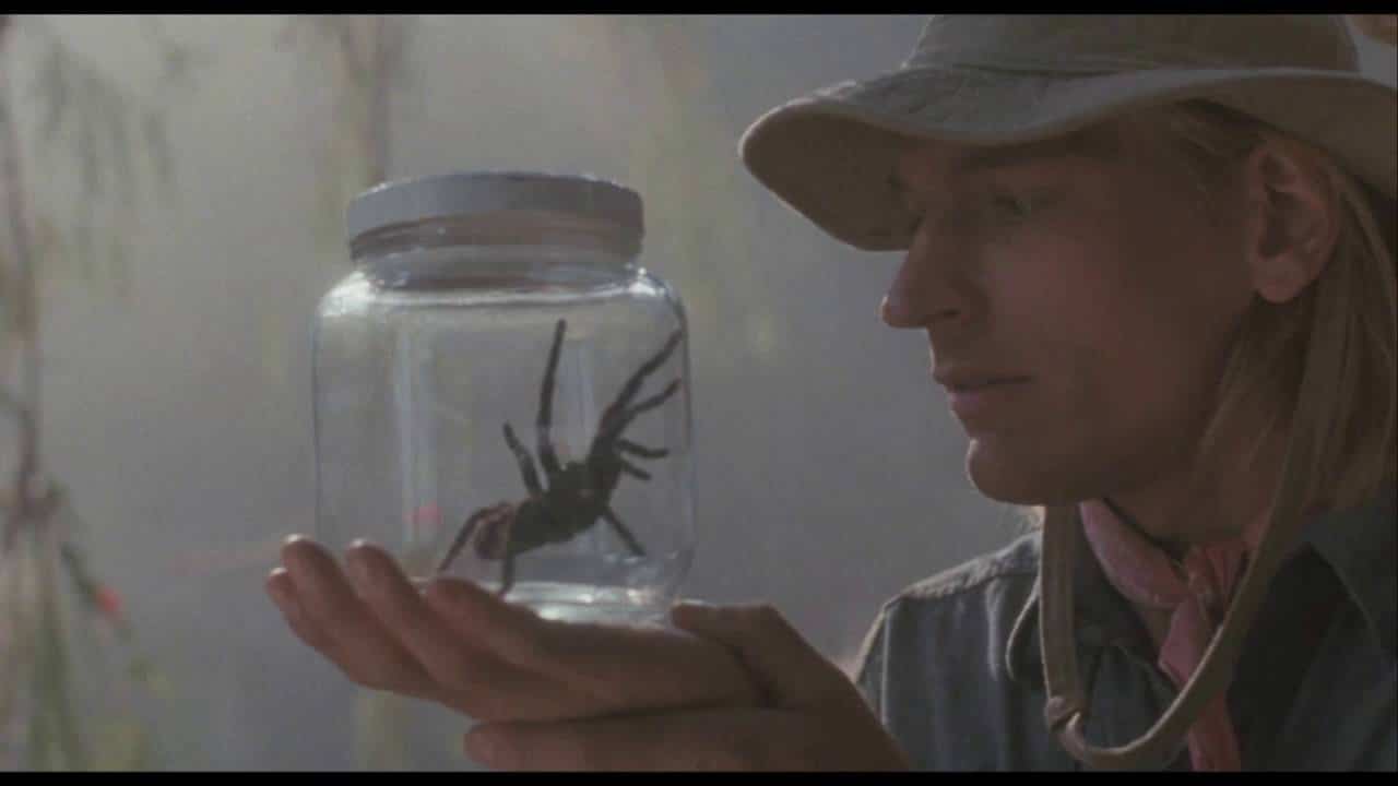 <p class="p1">Rational or not, many people fear spiders, even the relatively harmless arachnids that most people encounter. But director Frank Marshall and screenwriters Don Jakoby and Wesley Strick ratchet up the tension by introducing mutant hybrid spiders, the offspring of a prehistoric species from Venezuela. Intense as that sounds, Marshall cuts the tension with a likable lead in Jeff Daniels as a small-town doctor and John Goodman as a swaggering exterminator. Equal parts scary and funny, <i>Arachnophobia</i> will drive viewers to look under their toilet seats for any eight-legged attackers.</p>