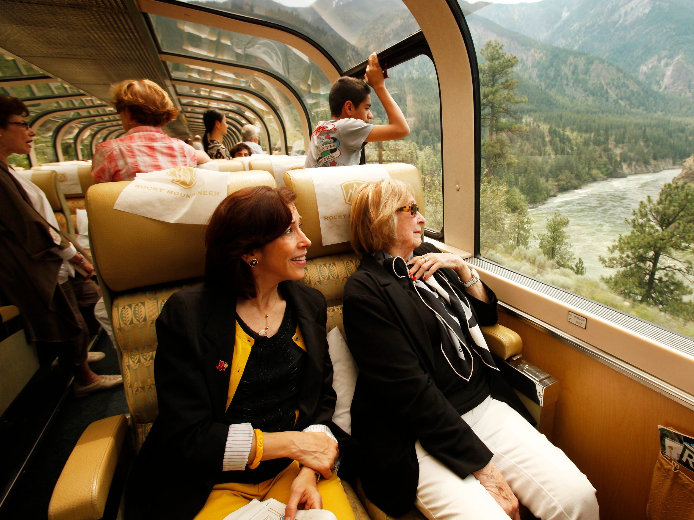 <p>How you get to your destination is another important consideration when trying to travel sustainably, Blotter told Insider. Her top recommendation is to <a href="https://www.insider.com/why-you-shouldnt-book-seat-shared-room-overnight-sleeper-train-2023-8">travel by train</a>, which is better for the planet than flying or driving.</p><p>According to the <a href="https://www.epa.gov/greenvehicles/fast-facts-transportation-greenhouse-gas-emissions" rel="noopener">US Environmental Protection Agency</a>, 29% of greenhouse-gas emissions in 2021 came from transportation — with 2% of those emissions coming from train travel. In comparison, planes were responsible for 9% of transportation emissions, while passenger cars emitted 21%, and larger vehicles like trucks and minivans emitted 37%. </p><p>"Luxury train travel is an option for a reduced carbon footprint with operators such as <a href="https://www.rockymountaineer.com/goldleaf" rel="noopener">Rocky Mountaineer</a>," Blotter said, adding that the train serves gourmet meals prepared by executive chefs. The train also has two levels of glass domes for striking views of the passing landscape. </p><p>Insider's Monica Humphries <a href="https://www.insider.com/rocky-mountaineer-train-travel-what-to-know-us-photos-2022-8">traveled on the Rocky Mountaineer</a> from Denver to Moab, Utah, in 2022. Humphries enjoyed the stellar scenery, food, and drink aboard the luxury train, and said historical facts about the route kept her entertained on the two-day journey.</p>