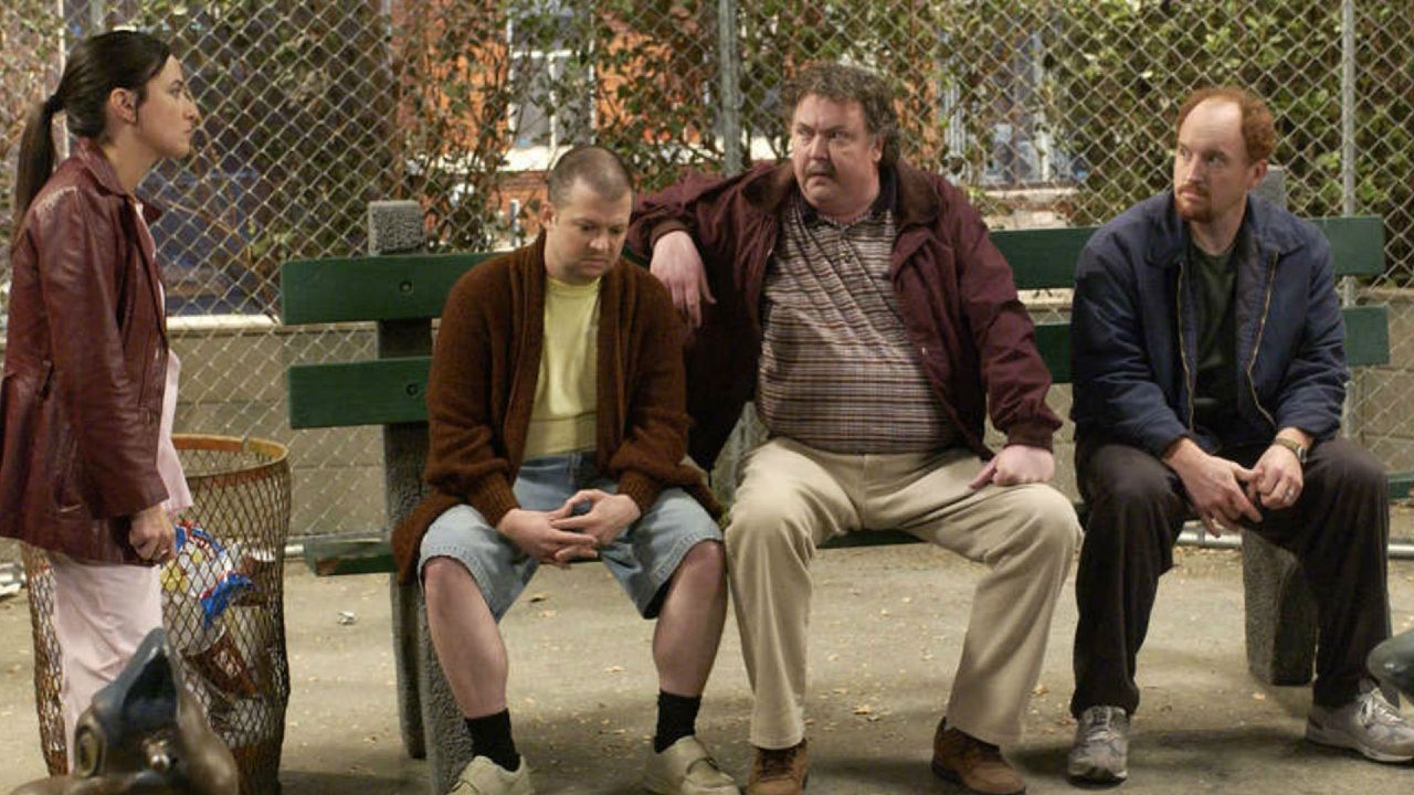 <p>                     Before Louis C.K. found success with his eponymous <em>Louie</em> series on FX, the comedian-turned-actor made an attempt at the sitcom format with <em>Lucky Louie</em>. The show, which only ran for one season on Home Box Office, saw C.K. take on the role of a mechanic at a muffler shop, who would find himself in all kinds of situations with his wife, daughter and friends group.                   </p>