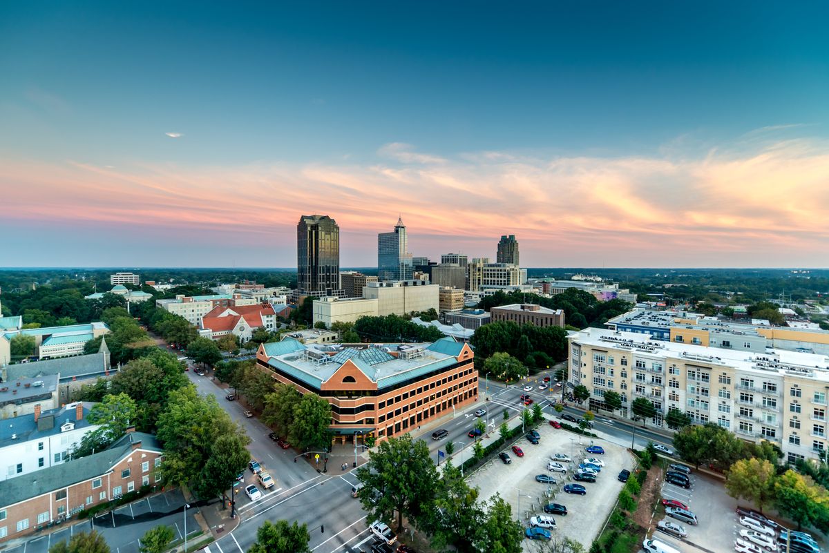 8) Raleigh, North Carolina