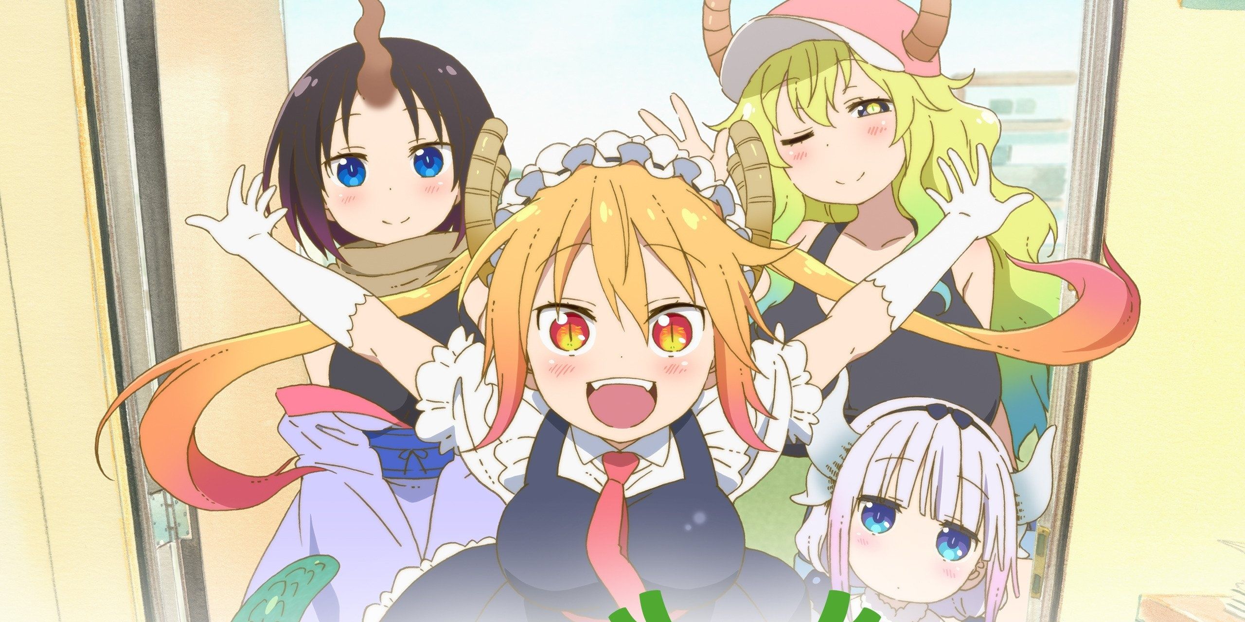 Госпожа кобаяши персонажи. Miss Kobayashi's Dragon Maid Burst forth. Дракон горничная Кобаяши 3 сезон Дата выхода в России. Драконы. ILULU Art.