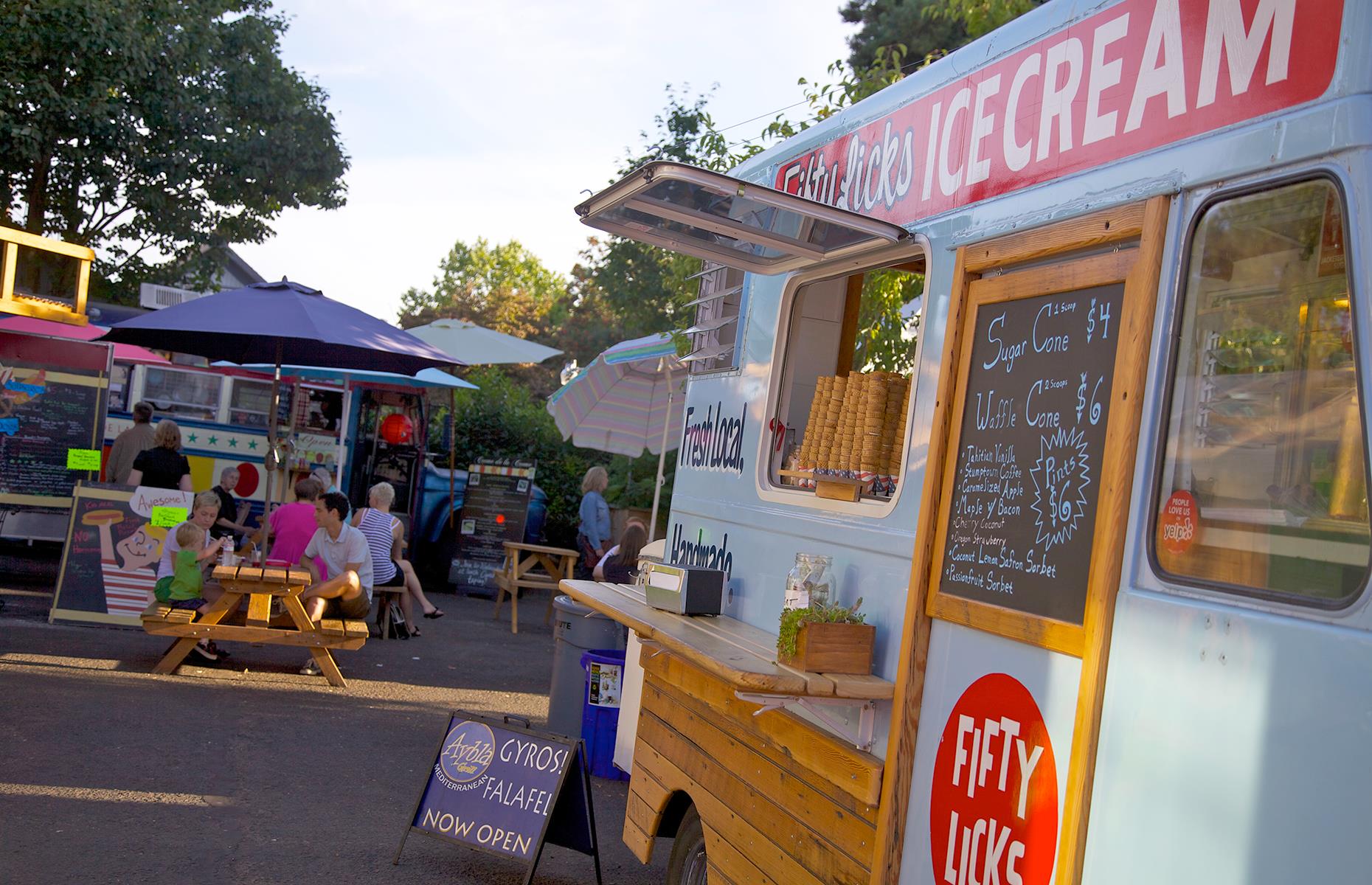<p>Portland is awash with street food trucks and <a href="https://lostplate.com/portland-food-tours/">this tour</a> shows off the best of the city's roving vendors. You'll visit up to seven food carts (including a popular food-cart 'pod'), plus a buzzing food hall and a brewery. Expect everything from barbecue plates to sweet pies and ice cream. </p>