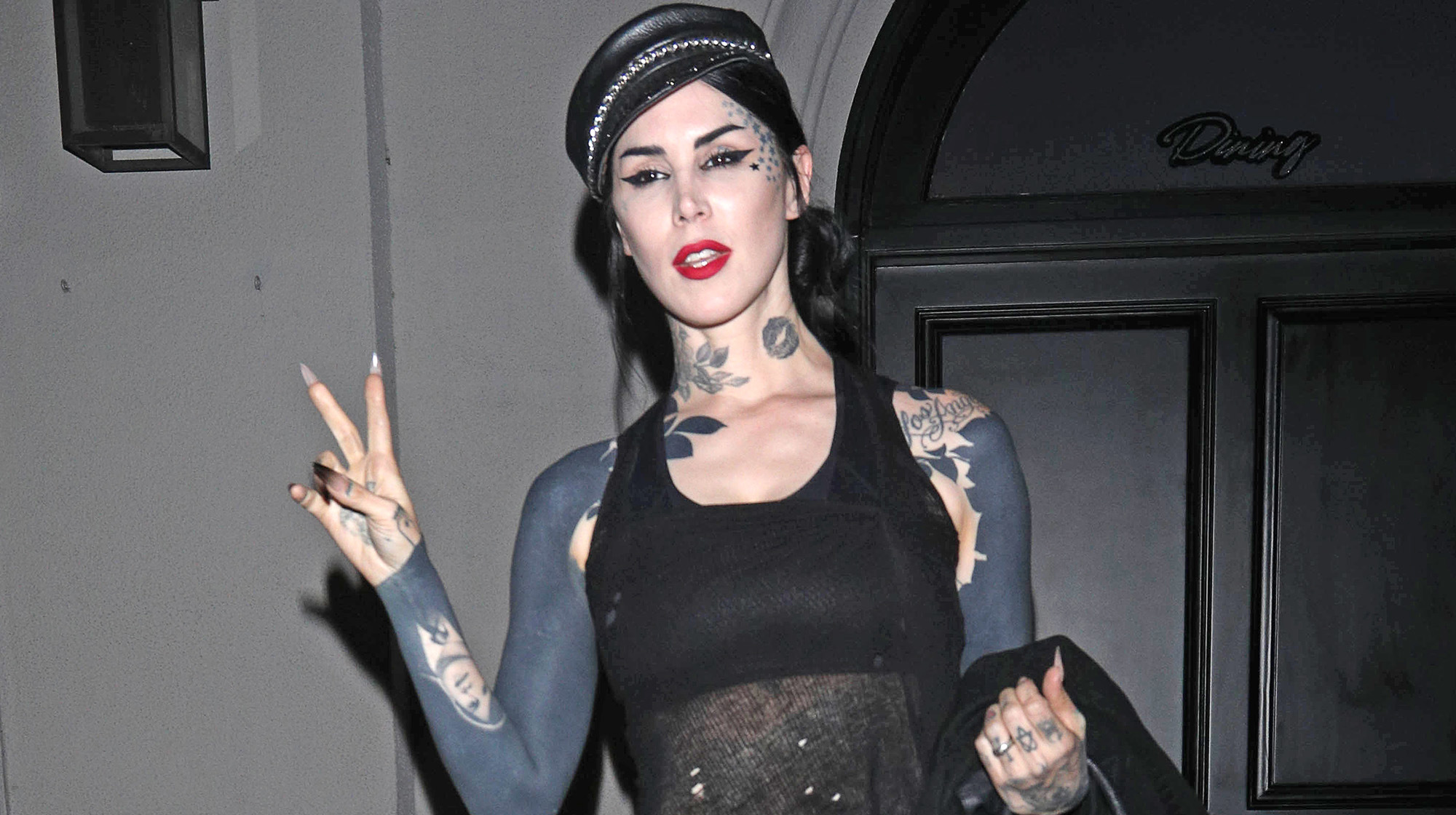 Kat Von D Is ‘80% Done With Blacking Out’ Tattoos on Entire Body — See ...