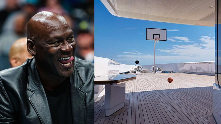 Michael Jordan's $80 million yacht 'Joy', which houses 19 crew members, has a jaw-dropping $ 800,000-a-week maintenance bill