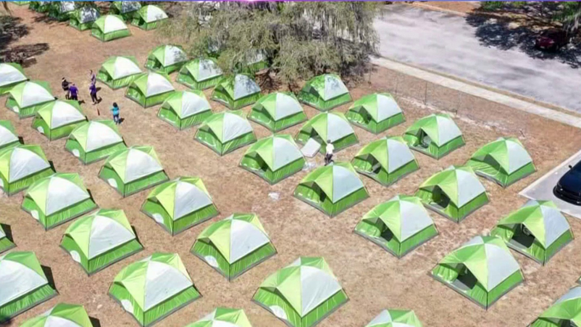 Long Beach Considers Tent Villages For Unhoused People