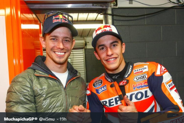 bak simalakama, casey stoner bilang susahnya honda dan marc marquez karena mereka sendiri