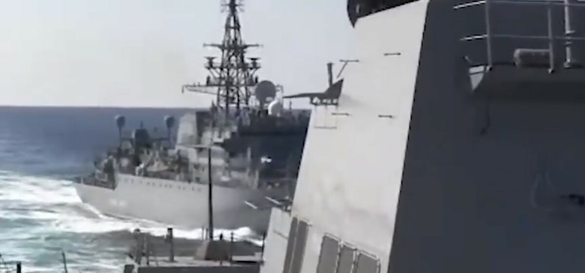 中國為了反制美國，近期派出 6 艘艦艇進入阿拉伯海。   圖：翻攝自全球觀察室