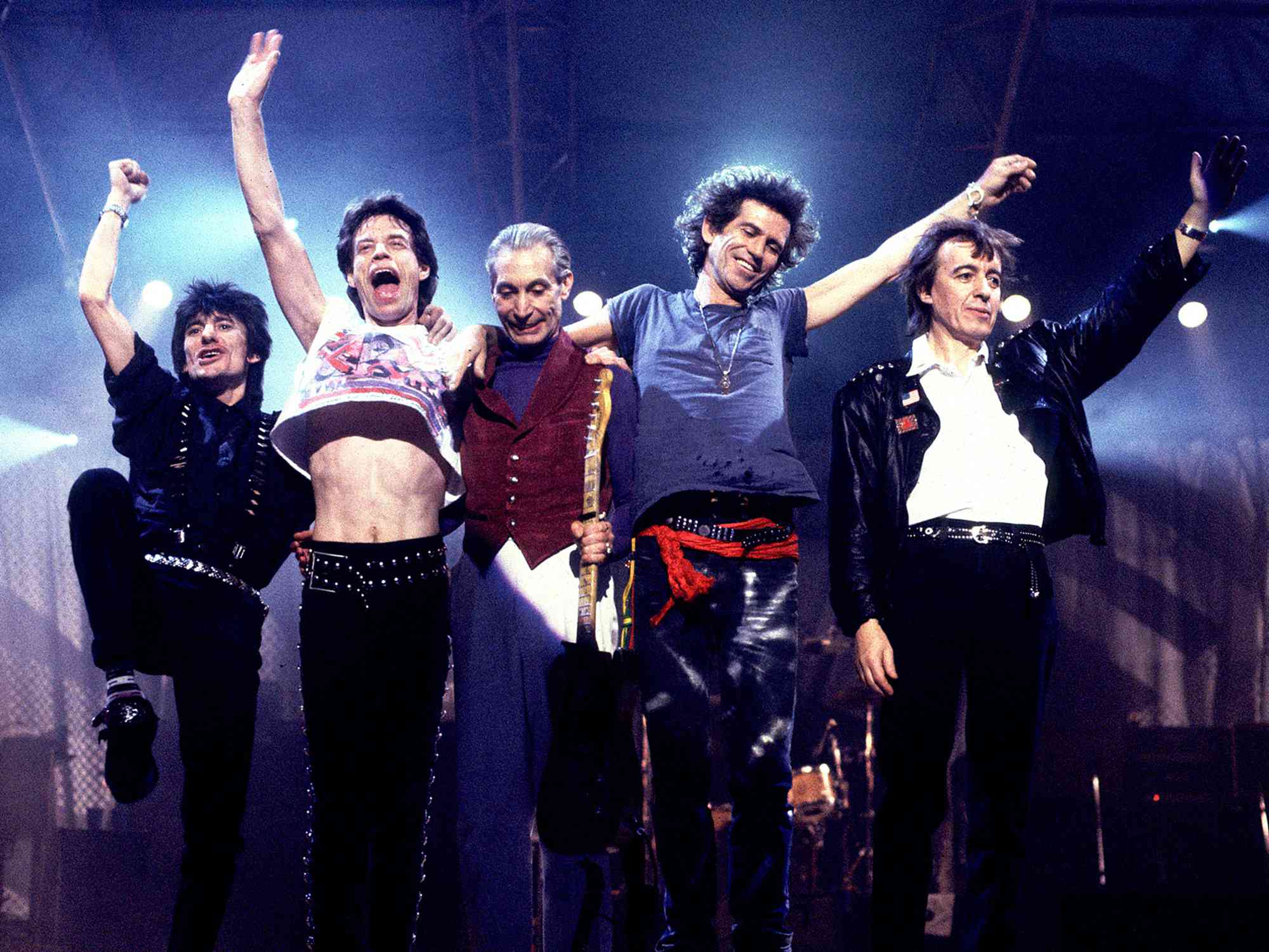 Rolling stones клипы. The Rolling Stones 1989.
