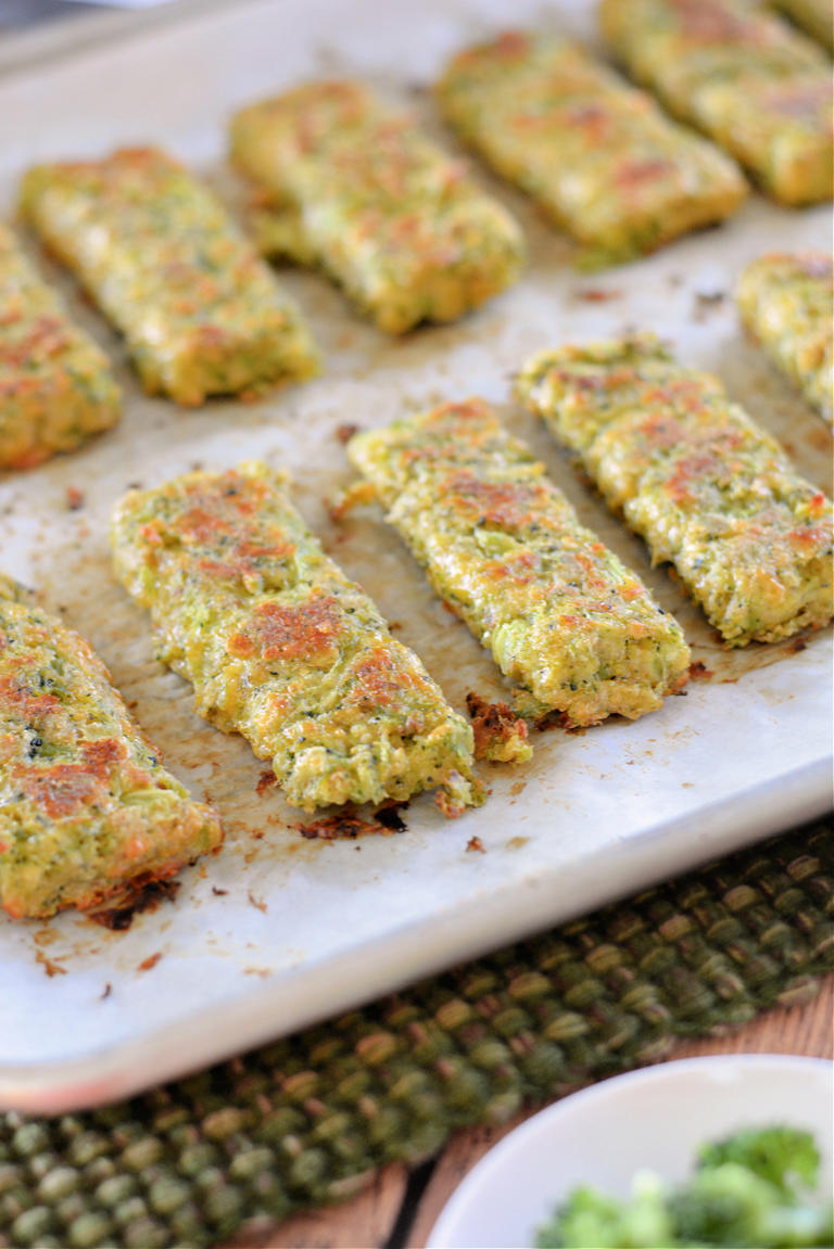 Kid Friendly Broccoli Cheese Sticks Recipe