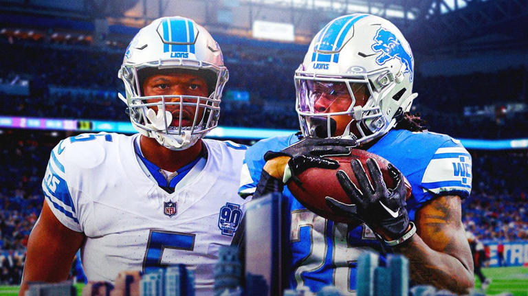 Lions' Jahmyr Gibbs, David Montgomery pairing in full force early vs. Titans