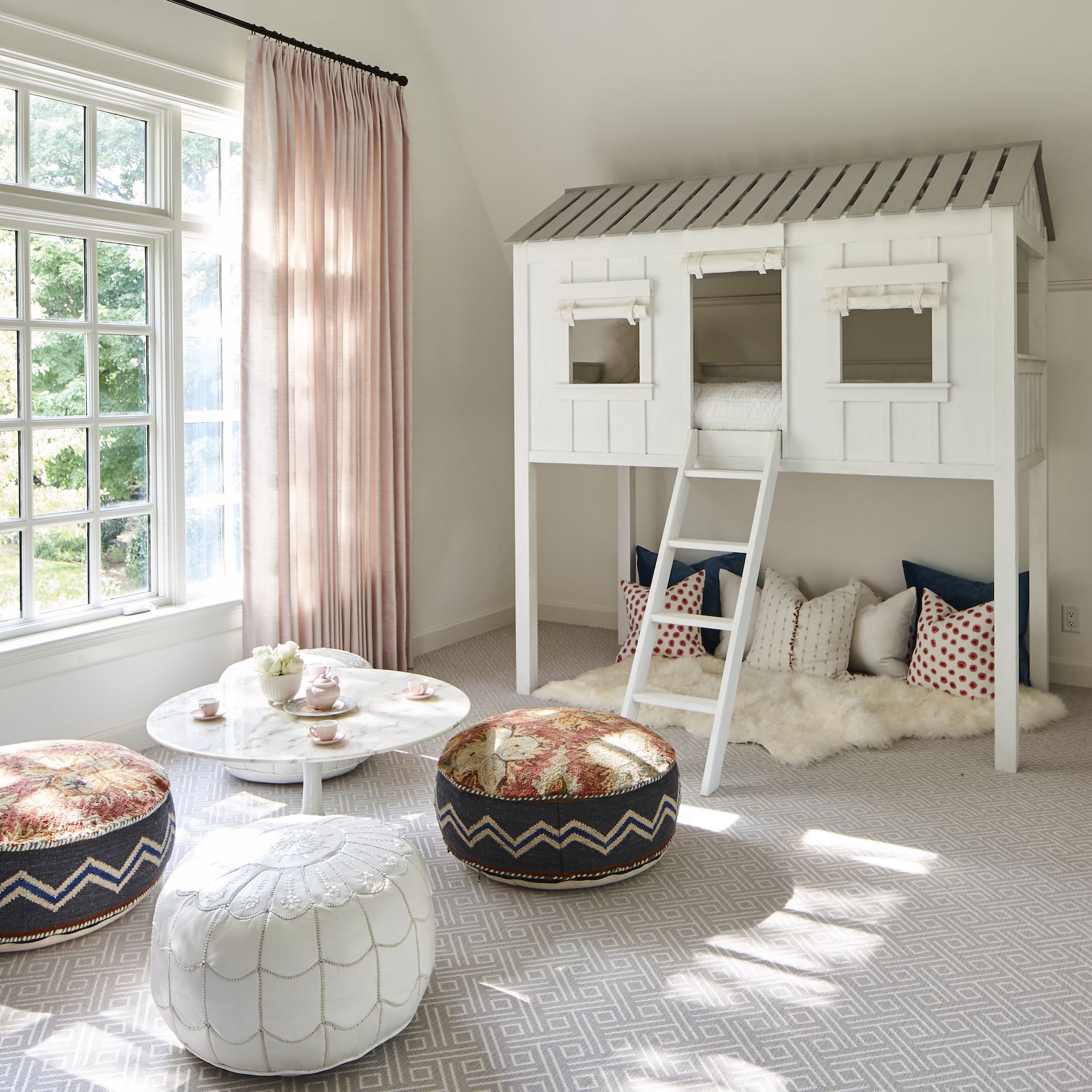 <p>                     'Kids of all ages want to feel something a bit magical, which usually means a feature that feels unique to them. For example, a tucked-away reading nook or a whimsical play table and seating arrangement – the design must excite them!' says Mel Bean, founder and lead designer at Mel Bean Interiors.                   </p>