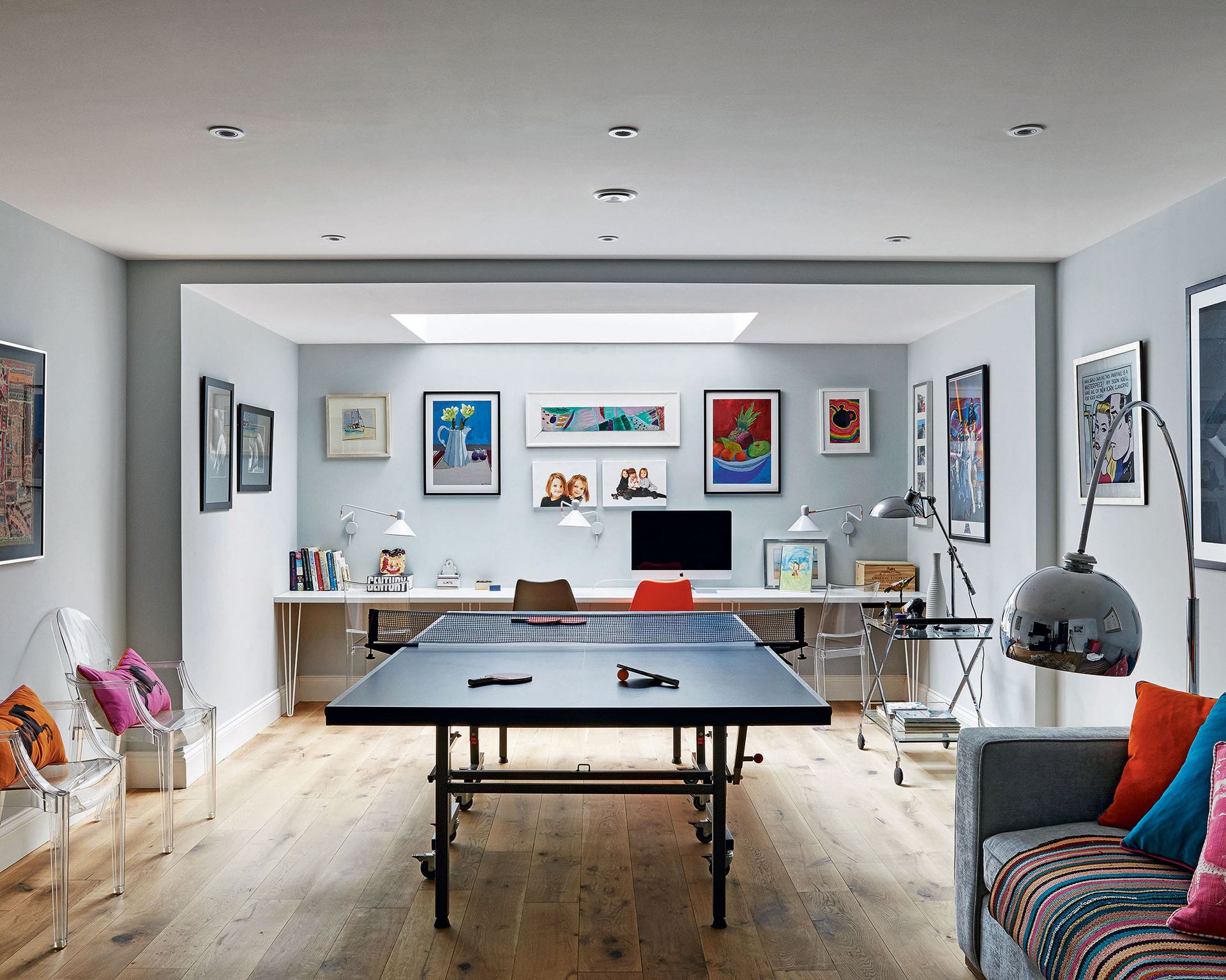 <p>                     'As they get older their needs change, so consider a space that bridges the gap from playroom to young teen. A desk area for school work, but also a place where they can chill out with friends – a sofa bed is a great option for sleepovers,' says Jennifer Ebert, digital editor, <em>Homes & Gardens.</em>                   </p>